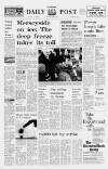 Liverpool Daily Post Thursday 08 January 1970 Page 1