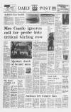Liverpool Daily Post Friday 27 February 1970 Page 1