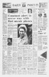 Liverpool Daily Post Tuesday 17 March 1970 Page 1