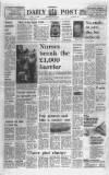 Liverpool Daily Post Wednesday 25 March 1970 Page 1