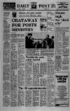 Liverpool Daily Post Thursday 25 June 1970 Page 1