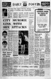 Liverpool Daily Post Thursday 03 September 1970 Page 1