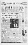 Liverpool Daily Post Saturday 27 March 1971 Page 1