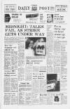 Liverpool Daily Post Wednesday 20 January 1971 Page 1