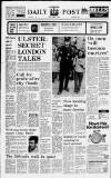 Liverpool Daily Post Friday 06 August 1971 Page 1