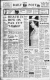 Liverpool Daily Post Wednesday 01 December 1971 Page 1