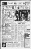 Liverpool Daily Post Tuesday 14 December 1971 Page 1