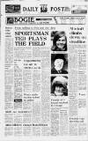 Liverpool Daily Post Saturday 12 February 1972 Page 1