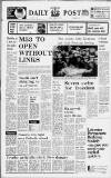 Liverpool Daily Post Tuesday 18 January 1972 Page 1