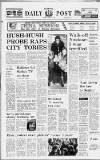 Liverpool Daily Post Saturday 22 January 1972 Page 1