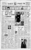 Liverpool Daily Post Wednesday 26 January 1972 Page 1