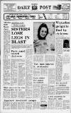 Liverpool Daily Post Monday 06 March 1972 Page 1