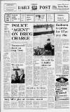 Liverpool Daily Post Wednesday 08 March 1972 Page 1