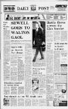 Liverpool Daily Post Saturday 18 March 1972 Page 1
