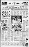 Liverpool Daily Post Saturday 08 April 1972 Page 1