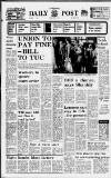 Liverpool Daily Post Tuesday 02 May 1972 Page 1