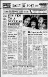 Liverpool Daily Post Saturday 27 May 1972 Page 1