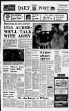 Liverpool Daily Post Wednesday 18 October 1972 Page 1
