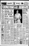 Liverpool Daily Post Wednesday 01 November 1972 Page 1