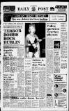 Liverpool Daily Post Saturday 02 December 1972 Page 1