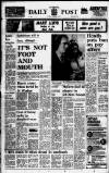 Liverpool Daily Post Saturday 16 December 1972 Page 1