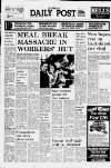 Liverpool Daily Post Friday 01 February 1974 Page 1