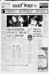 Liverpool Daily Post Friday 15 February 1974 Page 1