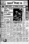 Liverpool Daily Post Wednesday 01 May 1974 Page 1