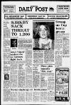 Liverpool Daily Post Friday 14 June 1974 Page 1
