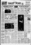 Liverpool Daily Post Wednesday 06 November 1974 Page 1