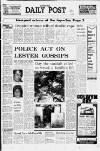 Liverpool Daily Post Saturday 28 January 1978 Page 1