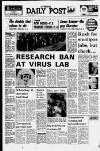 Liverpool Daily Post Thursday 31 August 1978 Page 1