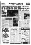 Ascot Times Thursday 06 December 1984 Page 1