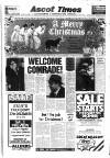 Ascot Times Thursday 20 December 1984 Page 1