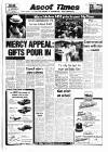 Ascot Times Thursday 31 January 1985 Page 1