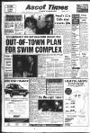 Ascot Times Thursday 13 November 1986 Page 1