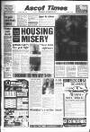 Ascot Times Thursday 02 April 1987 Page 1