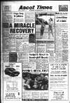 Ascot Times Thursday 19 November 1987 Page 1
