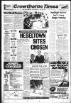 Crowthorne Times Thursday 18 August 1983 Page 1