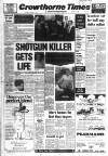 Crowthorne Times Thursday 17 October 1985 Page 1
