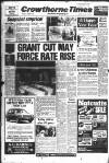 Crowthorne Times Thursday 02 January 1986 Page 1
