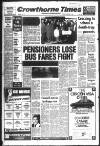 Crowthorne Times Thursday 06 February 1986 Page 1