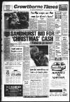 Crowthorne Times Thursday 20 March 1986 Page 1