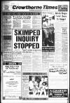 Crowthorne Times Thursday 25 June 1987 Page 1