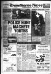 Crowthorne Times Thursday 03 September 1987 Page 1