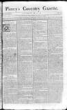 Piercy's Coventry Gazette Saturday 23 May 1778 Page 1