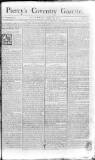 Piercy's Coventry Gazette Saturday 29 August 1778 Page 1