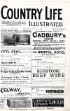 Country Life Saturday 25 June 1898 Page 1