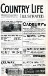 Country Life Saturday 06 August 1898 Page 1