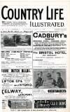 Country Life Saturday 20 August 1898 Page 1
